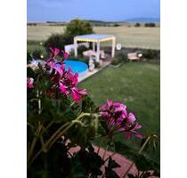 Modernes Haus am Feldrand mit Garten, Pool & Kamin – 7 Zimmer - Goslar Jürgenohl