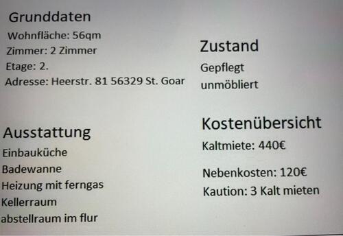 Foto - Wohnung zu vermieten - 440,00&nbsp;EUR Kaltmiete,