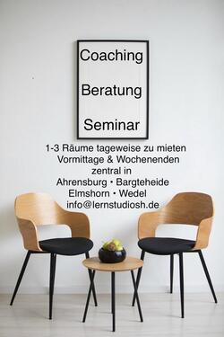 Foto - Räume Büro Coaching Kurse Seminare mieten Ahrensburg Bargteheide