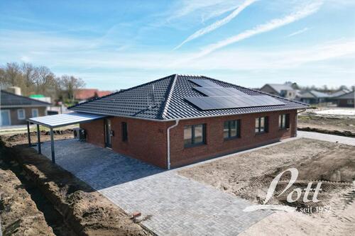 Foto - ** Neubau-Doppelhaushälfte mit Carport im beliebten Baugebiet in Barßelermoor! **