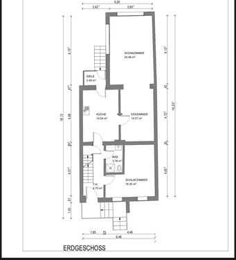 Foto - Frisch saniert! OG-Wohnung mit Garten