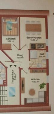 Foto - 2 Zimmer Dachgeschoßwohnung zur Miete in Kößlarn