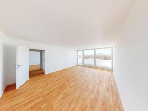 Foto - Stilvolle 2-Zimmer-Wohnung mit Balkon und Parkettboden