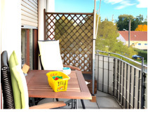 Helle und geräumige Dreizimmerwohnung mit Balkon und Stellplatz - St. Egidien