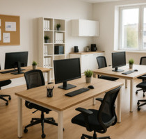 Moderne Arbeitsplätze mit Küche & Reinigung–zentral in Leverkusen