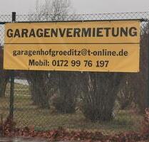 Garagenvermietung 01609 Gröditz(Riesa,Großenhain,Elsterwerdea