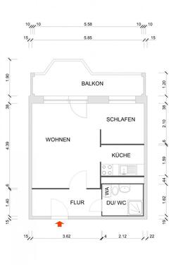 Foto - Etagenwohnung in Chemnitz