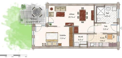 Foto - 2 Zimmer Etagenwohnung zur Miete in Karlsfeld