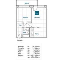 Auf gute Nachbarschaft: günstig geschnittene 2-Zi.-Wohnung - Dresden Prohlis Auf gute Nachbarschaft: günstig geschnittene 2-Zi.-Wohnung - Dresden Prohlis
