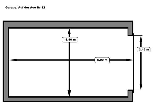 Foto - Garage, PKW Garage zu vermieten