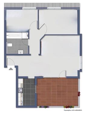 Foto - Wohnen auf Zeit in Korb 3,5-Zimmer-Wohnung mit großer Terrasse