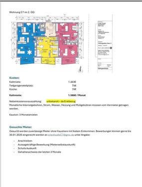 Foto - 3 Zimmer Etagenwohnung in Erbach