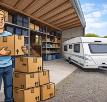 Lagerflächen & Stellplätze zu vermieten – DinkelsbühlLohe