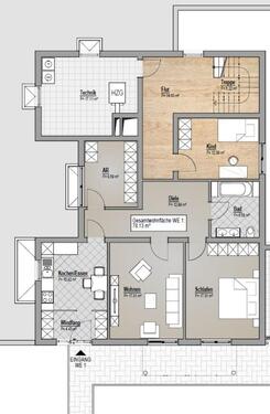 Foto - 1 Zimmer Etagenwohnung zur Miete in Bitburg