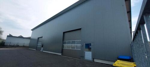 Foto - Gewerbehalle Halle Lagerhalle Industriehalle Produktionshalle