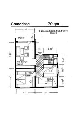 Foto - 3-Zimmer Wohnung, renoviert, mit Garage in Böddinghausen