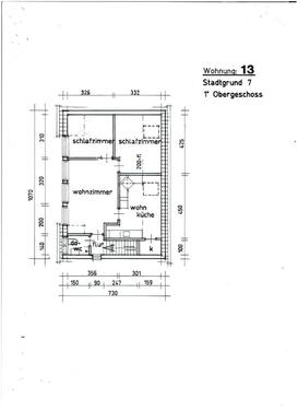 Foto - Nordhorn 3 Zimmer 1OG DG Komplette Einbau Küche, Stadtgrund 7