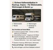 Sichere Hallenstellplätze in Nustrup, DK - Wohnwagen, Boote u.v.m - Harrislee