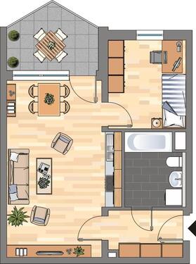 Foto - 1 Zimmer Etagenwohnung in Frankenthal (Pfalz)