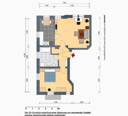 Foto - 2 Zimmer Etagenwohnung zur Miete in Freital