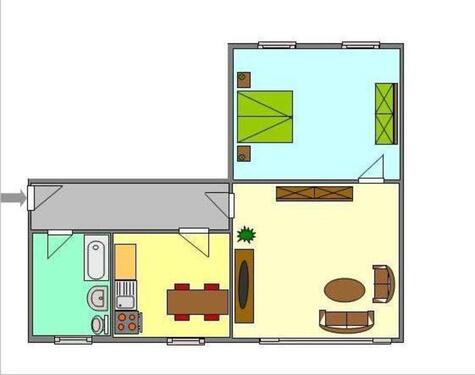 Foto - 2 Zimmer Etagenwohnung zur Miete in Zittau