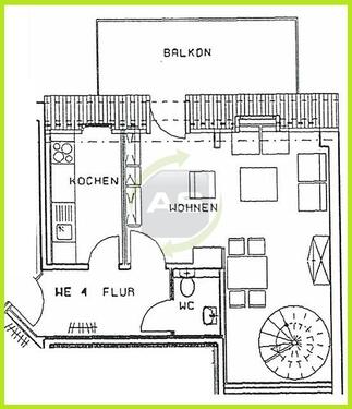 Foto - Etagenwohnung zur Miete in Zwickau