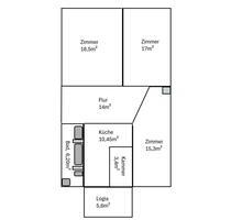 Großzügige 3-Raum-Wohnung mit Loggia in Leipzig-Schönefeld