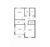 3 Zimmer Wohnung zu vermieten - 10,00&nbsp;EUR Kaltmiete, ca.&nbsp; 90,00&nbsp;m&sup2; in Lienen (PLZ: 49536)