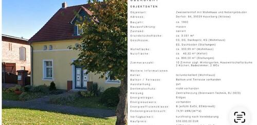 Foto - 10 Zimmer Einfamilienhaus in Havelberg