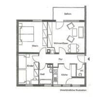 3 Zimmer Wohnung mit Balkon und Einbauküche in Heilbronn Stadt