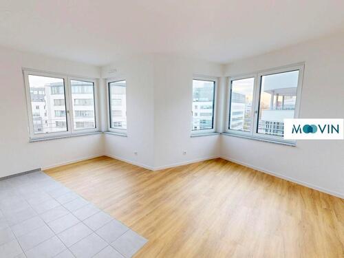 Foto - Fairmieten-Schein notwendig! Erstbezug: Moderne 3-Zi.-Wohnung mit Balkon im Gallusviertel