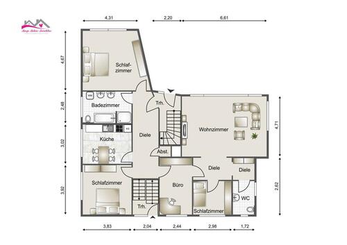 Foto - Großzügige Erdgeschosswohnung mit Terrasse
