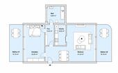 Foto - Schönes Penthouse mit zwei Dachgärten