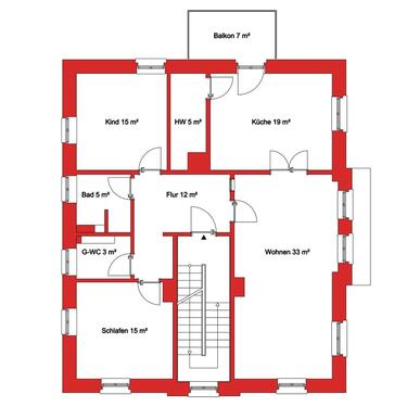 Foto - Etagenwohnung in Holle