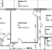 2,5 Zimmer wohnung mit Balkon, EBK, Garage in Phillipsburg - Philippsburg