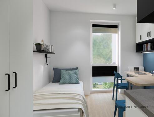 Foto - Modern möbliertes Studentenapartment im Quartillion – zentral im Rheingauviertel