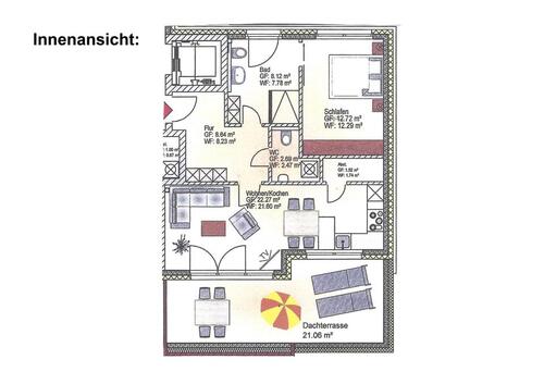 Foto - Penthousewohnung in 21255 Todtglüsingen (Tostedt) mit Dachterasse