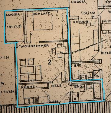 Foto - Eigentumswohnung 2 Zimmer - 200.000,00&nbsp;EUR Kaufpreis, ca.&nbsp; 60,00&nbsp;m&sup2;