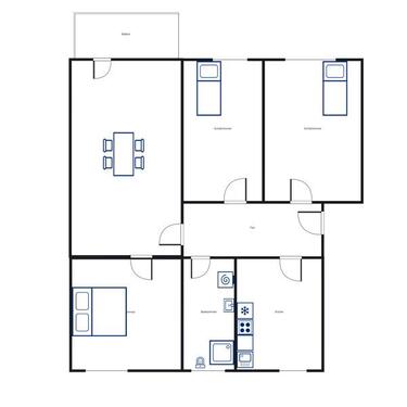 Foto - 4 Zimmer Erdgeschoßwohnung zur Miete in Göttingen