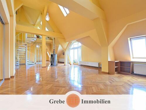 Foto - Lichtdurchflutete Maisonette mit Sauna über den Dächern von Zossen!