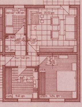 Foto - Schöne 2 Zimmerwohnung mit Balkon, 60qm