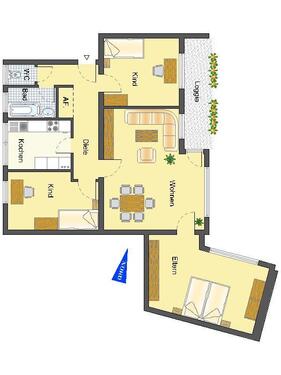 Foto - Etagenwohnung in Detmold