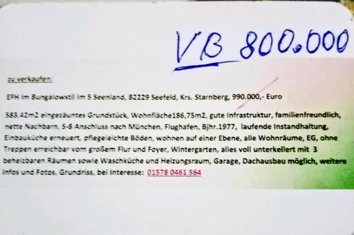 Foto - 5 Zimmer Bungalow in Seefeld