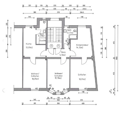 Foto - 4 Zimmer Etagenwohnung zur Miete in Remscheid