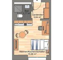 23m² Wohnung im Bremen Kaffee Quartier