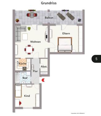 Foto - 3 Zimmerwohnung in Bad Kreuznach zu vermieten