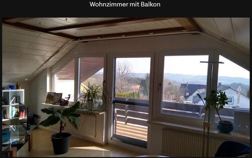 Foto - 2 Zimmer DG Wohnung 58m² , große Loggia