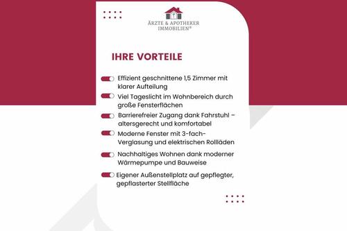 Foto - 1.5 Zimmer Erdgeschoßwohnung zur Miete in Tostedt