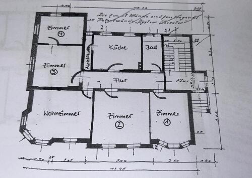 Foto - Erdgeschoßwohnung in Meiningen zur Miete
