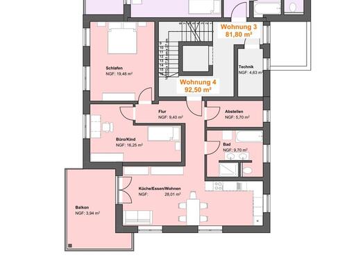 Foto - Wohnung (Nr.4) im Neubau zu vermieten - nachhaltig und ruhig